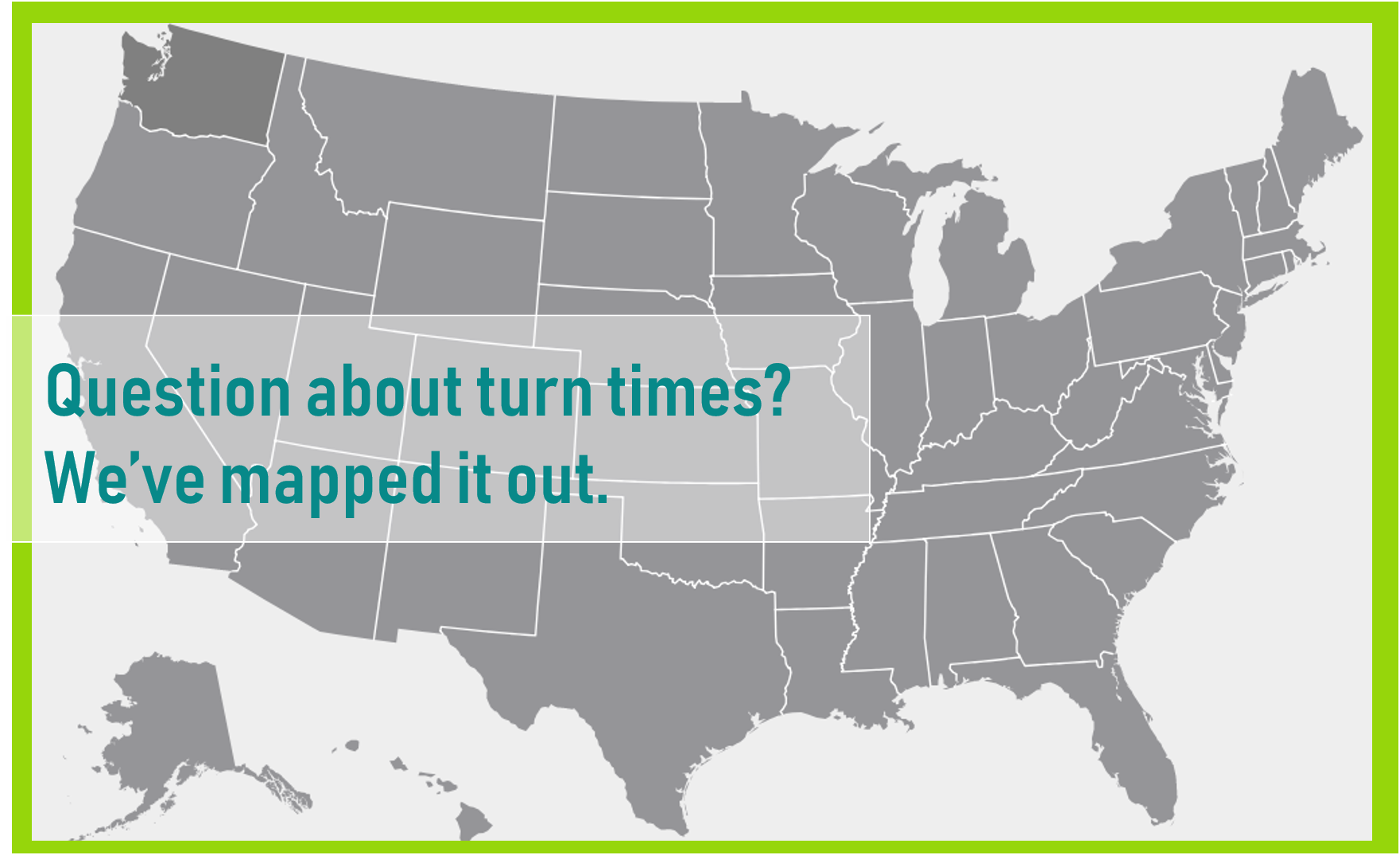 First Look Link to Turn Time Map